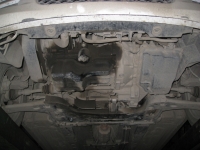 Защита картера двигателя и кпп для Mazda Demio 2002-2007, V-все / Verisa, V-все, 2004-2015, 2WD(стал