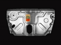 Защита картера двигателя и КПП TOYOTA "Camry" (2006-2010) 2.4л, "Solara" (2004-2008) 2.4л алюминий	