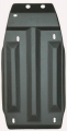 Защита КПП и раздатки BMW "Х6" (2008-), "Х5"(2008-) комплект с балкой 