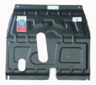 Защита картера и КПП (двигателя и коробки) Chevrolet Cobalt (2013-) (сталь 2мм)	