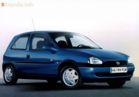 Защита картера Corsa B. /Vita. /Tigra 1993 - 2000 B