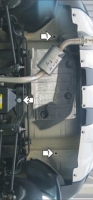 Защита (Задний Бампер)Renault Duster (2015-) Бензиновый двигатель: 1,6, 2,0.Привод на все колеса. 2	