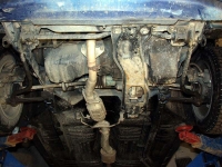Защита {картера и КПП} MAZDA Demio правый руль (1996 - 2002) 1,3 (кузов: DW3W) сталь 2 мм, Гибка, 10