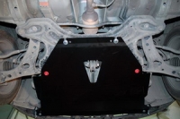Защита {картера и КПП} TOYOTA Prius (2001 - 2006) 1,5 hybrid (кузов: NHW - 11
